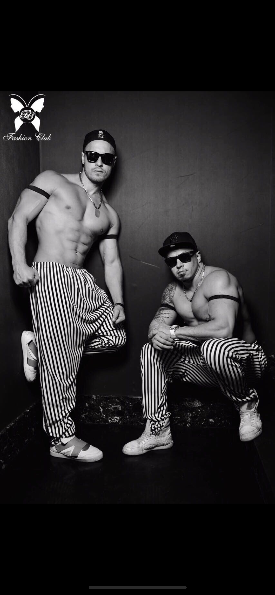 Male stripper entertaining guests at a bachelorette party in New York City