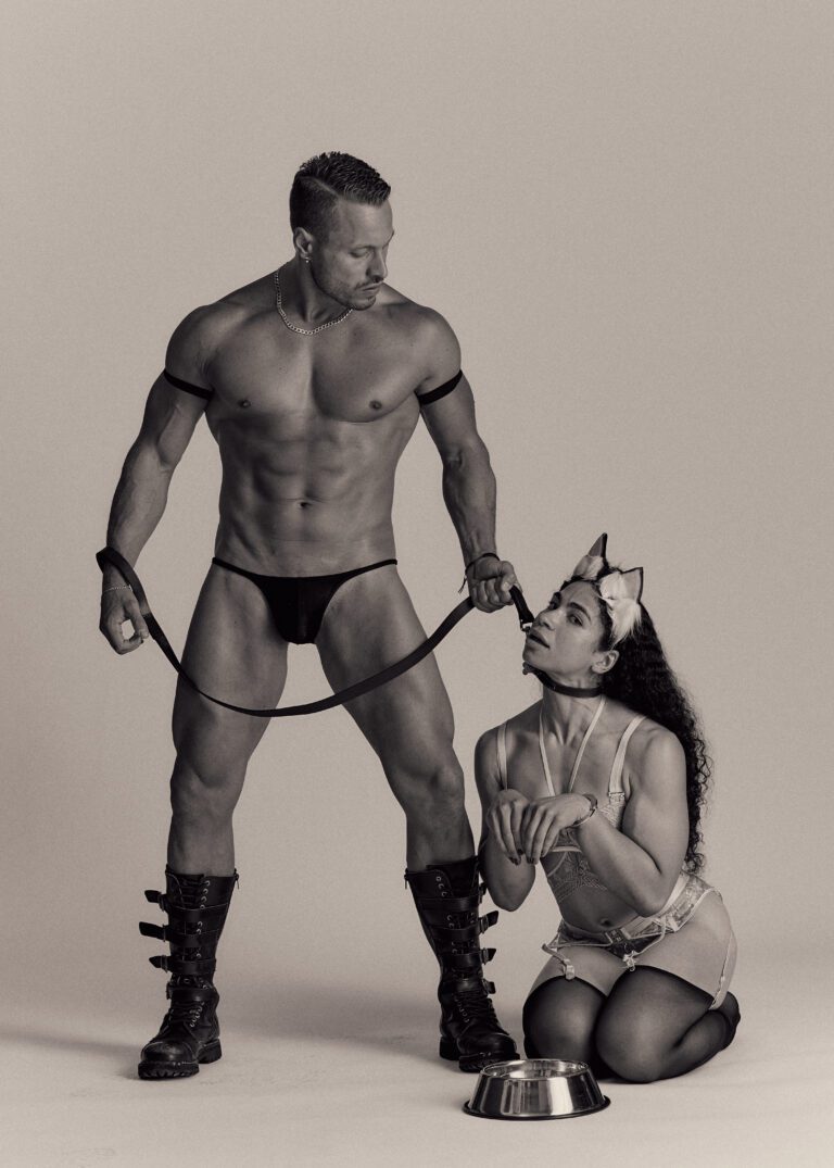 Private stripper performing at a home party in New York